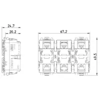 vue des dimensions art. 30588