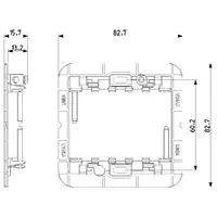vista de las dimensiones arte. 30608