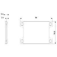 vue des dimensions art. 40171
