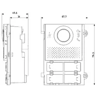 vue des dimensions art. 41009.D1