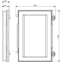 vue des dimensions art. 41215