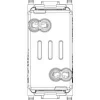 Porte-fusible 1P 16A 250V Silver - 14416.SL