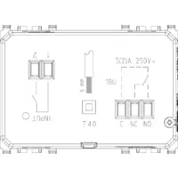 Vimar 20446.B Cronotermostato batterie bianco