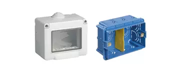 Enclosures and mounting boxes