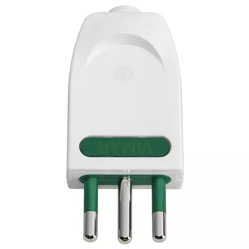 Vimar - 00203.B - Spina 2P+T10A orientab. S11-SPB11 bianco