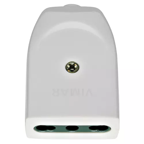 Vimar - 00223.B - Presa 2P+T 16A P17/11 assiale bianco