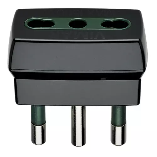 Vimar - 00300 - Adaptador S17 + P17/11 negro