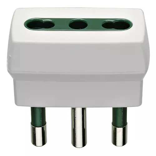 Vimar - 00300.B - Adaptateur S17+P17/11 blanc