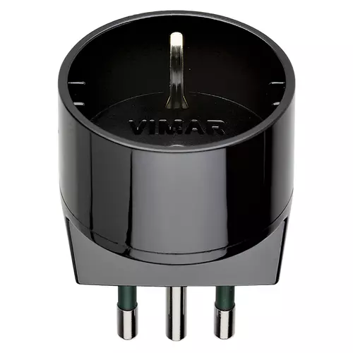 Vimar - 00302 - Adattatore S11 + P30 nero