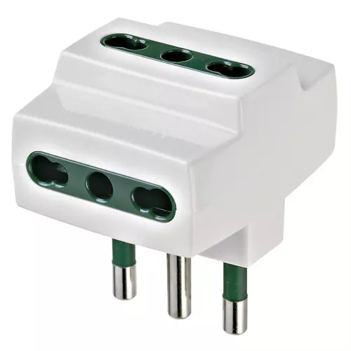 Vimar - 00321.B - Adaptador múlt. S17+3P17/11 blanco