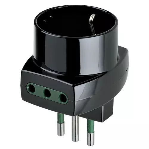 Vimar - 00322 - Vielfachadapter S11+2P11+P30 schwarz