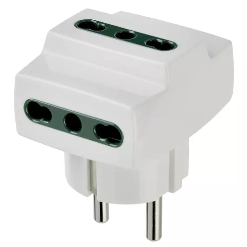 Vimar - 00324.B - Adaptador múlt. S31+3P17/11 blanco