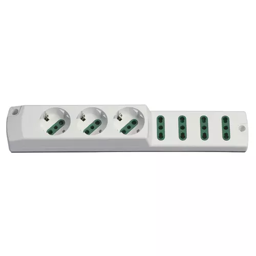 Vimar - 00424.B - Multi-outlet 3P30+4P17/11 white