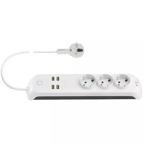 Vimar - 00447.CK.B - Toma múlt.16A 3DE+4USB+inter.+Wi-Fi+S31