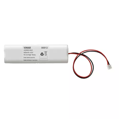 Vimar - 00913 - Batería recargable Ni-Cd 4,8V 80mAh