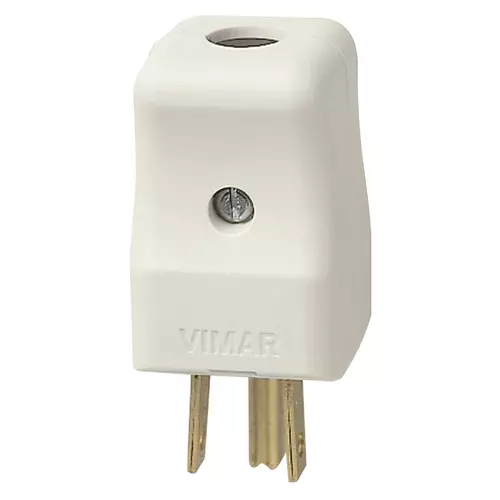 Vimar - 01096.B - Stecker 2P+E 15A USA+SASO weiß