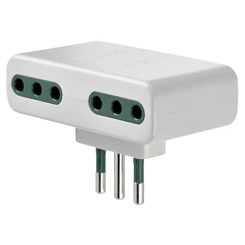 Vimar - 01161.B - Multi-adaptor S11 +4P11 outlet white