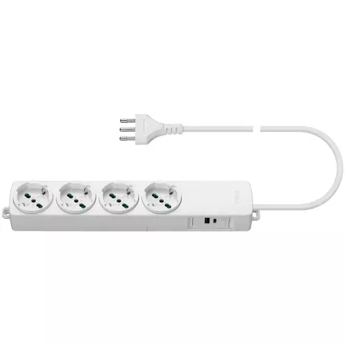 REV Ritter 0239420106 - Doppia presa USB combinata, 2,1 Amp, colore: bianco opaco