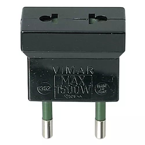 Vimar - 01352 - Adapter S10 - USA+EU schwarz