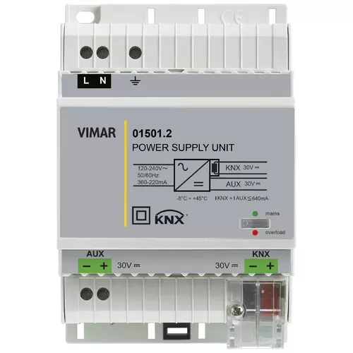 Vimar - 01501.2 - Alimentation 640mA KNX