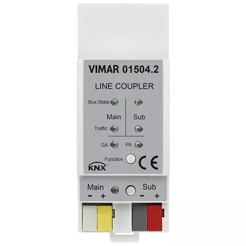 Vimar - 01504.2 - Accoppiatore di linea KNX