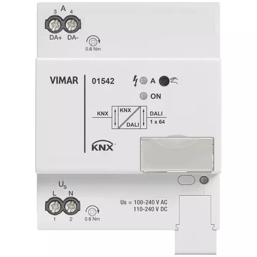 Vimar - 01542 - DALI-Gateway 1-Kanal KNX