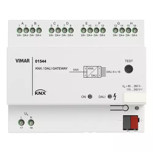 Vimar - 01544 - Gateway DALI 8-Kanal KNX