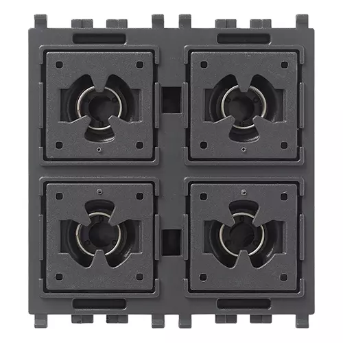Vimar - 01580.AX - Commande KNX Flat/Tondo 4 boutons 2M
