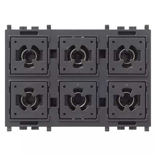 Vimar - 01585.AX - Commande KNX Flat/Tondo 6 boutons 3M