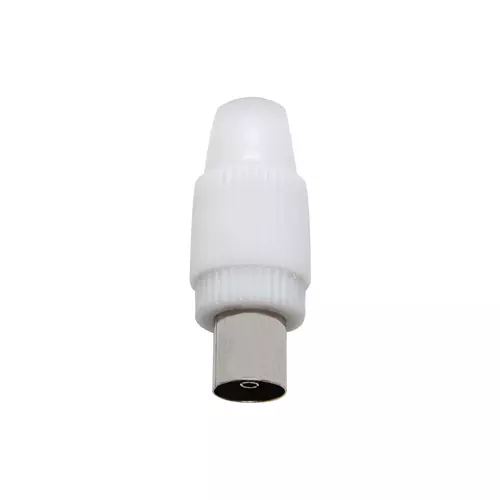 Vimar - 01645 - TV-RD-SAT female axial connector white