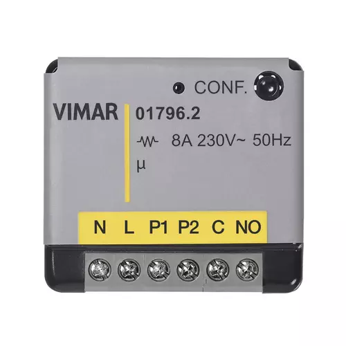 Vimar - 01796.2 - EnOcean 1-relay actuator