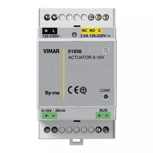 Vimar - 01856 - Actuator 0-10Vdc ballast control +rela