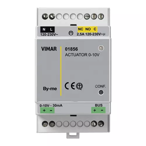 Vimar - 01856 - Actuador 0-10Vdc para ballast+relé