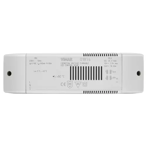 Vimar - 01874 - Netzgerät 230V 50Hz LED 12/24Vdc