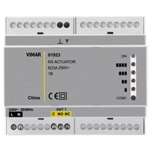 Vimar - 01923 - Εκκινητής/δέκτης RF 1 καναλιού