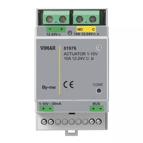 Vimar - 01976 - Actuateur 1-10Vdc LED 12-24V MARINE