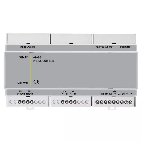 Vimar - 02078 - Phone coupling unit