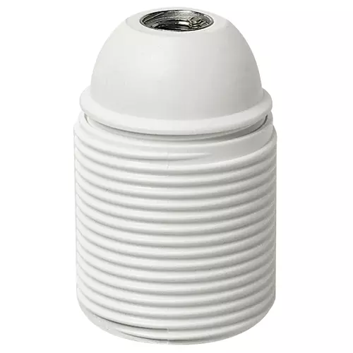 Vimar - 02107.B - Douille E27 M10x1 taraudée blanc