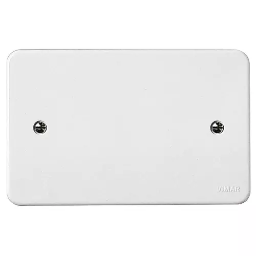 Vimar - 02653 - Cover for 3M-flush mounting boxes white