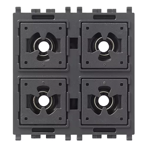 Vimar - 02686.AX - Commande 4 bout.Flat/Tondo 1P NO 24V 2M