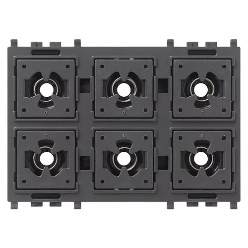 Vimar - 02687.AX - Flat/Tondo 1P NO 24V 6-button control 3M