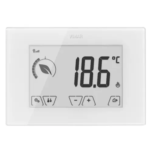 Vimar - 02906 - AP-GSM-Touch-Thermostat 230V weiß