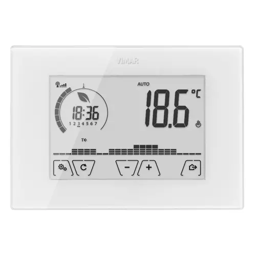 Vimar - 02907 - Touch-Thermostat Wi-Fi weiß