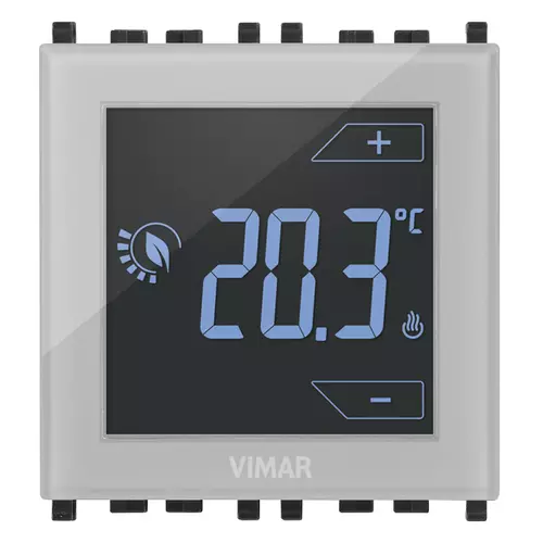 Vimar - 02950.BN - Touch-Thermostat 2M 120-230V neutral