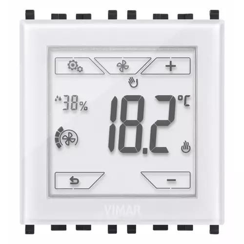 Vimar - 02952.B - Termostato táctil KNX 2M blanco