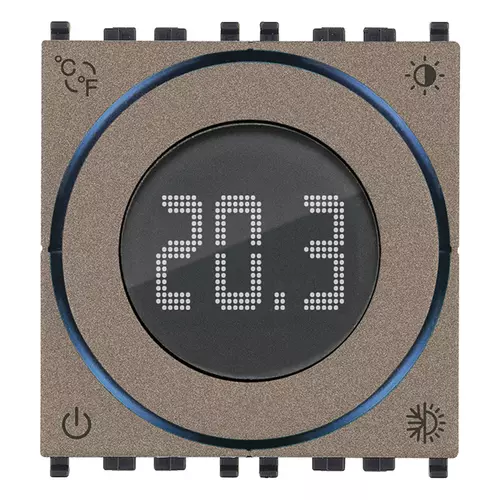 Vimar - 02973.M - IoT dial thermostat 2M Metal