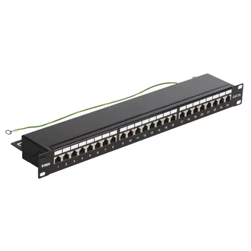 Vimar - 03024.5 - Patch panel - 24 RJ45 Cat5e FTP 1u