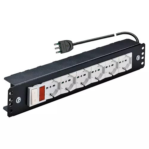 Vimar - 03261.1 - Supply panel - 6 Universal+switch+cable