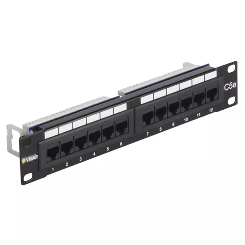 Vimar - 03303.1 - Steckverbindung 10 in 12RJ45 Kat5e UTP 1