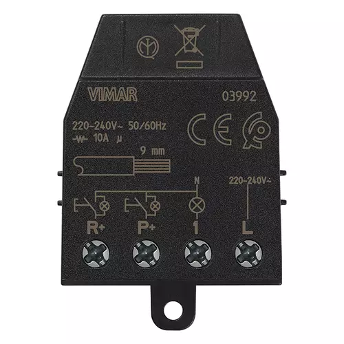 Vimar - 03992 - Quid - Step relay module 10A+reset